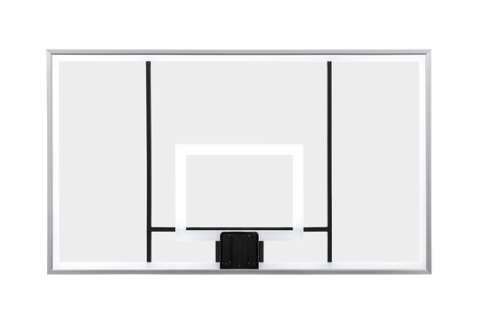 Gared Basketball Backboard Durable Glass Rim Combo Gared