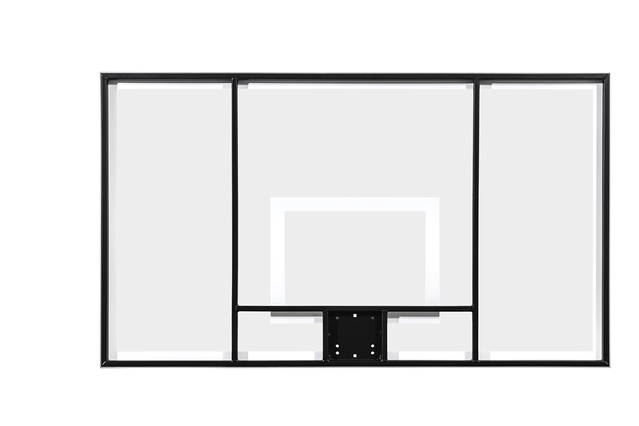 Gared 42” x 72” Rectangular Polycarbonate Basketball Backboard BB72P50 Gared