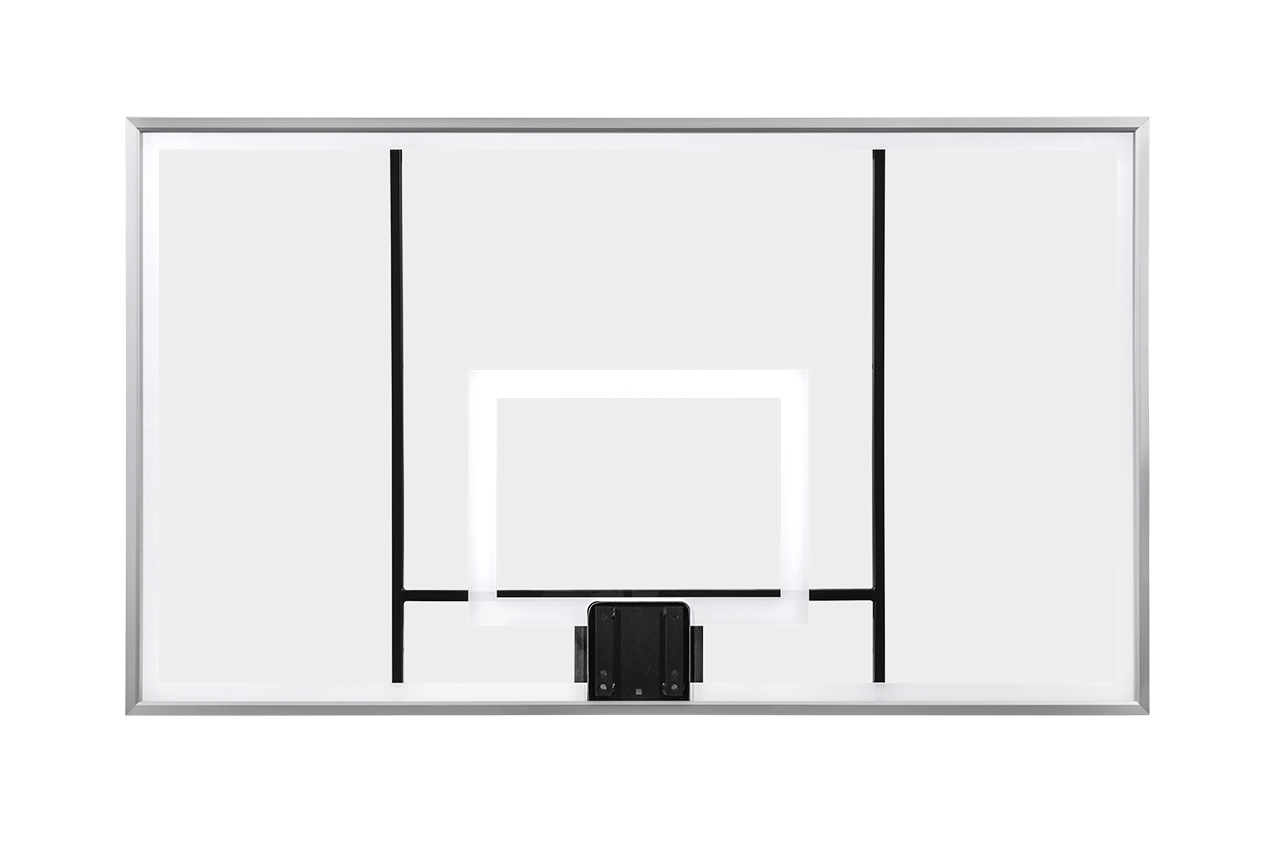 Gared 42” x 72” Rectangular Polycarbonate Basketball Backboard BB72P50 Gared