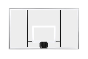 Gared 42” x 72” Rectangular Polycarbonate Basketball Backboard BB72P50