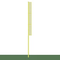 Jaypro Foul Poles - 30 ft. - Softball (Professional) (Semi-Permanent) Jaypro