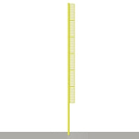 Jaypro Foul Poles - Professional (40 ft.) - Baseball (Surface Mount) (Yellow) Jaypro