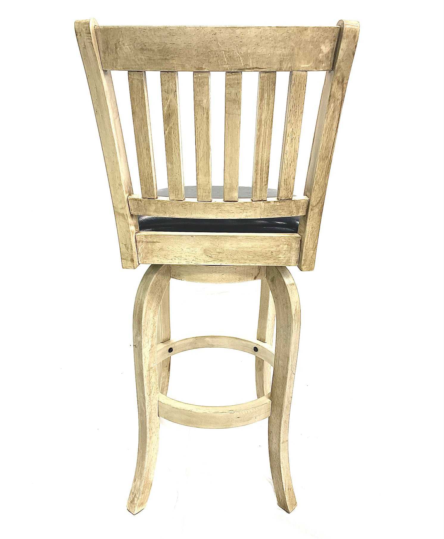 RAM Game Room Slat Back Barstool Antique White