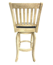 RAM Game Room Slat Back Barstool Antique White