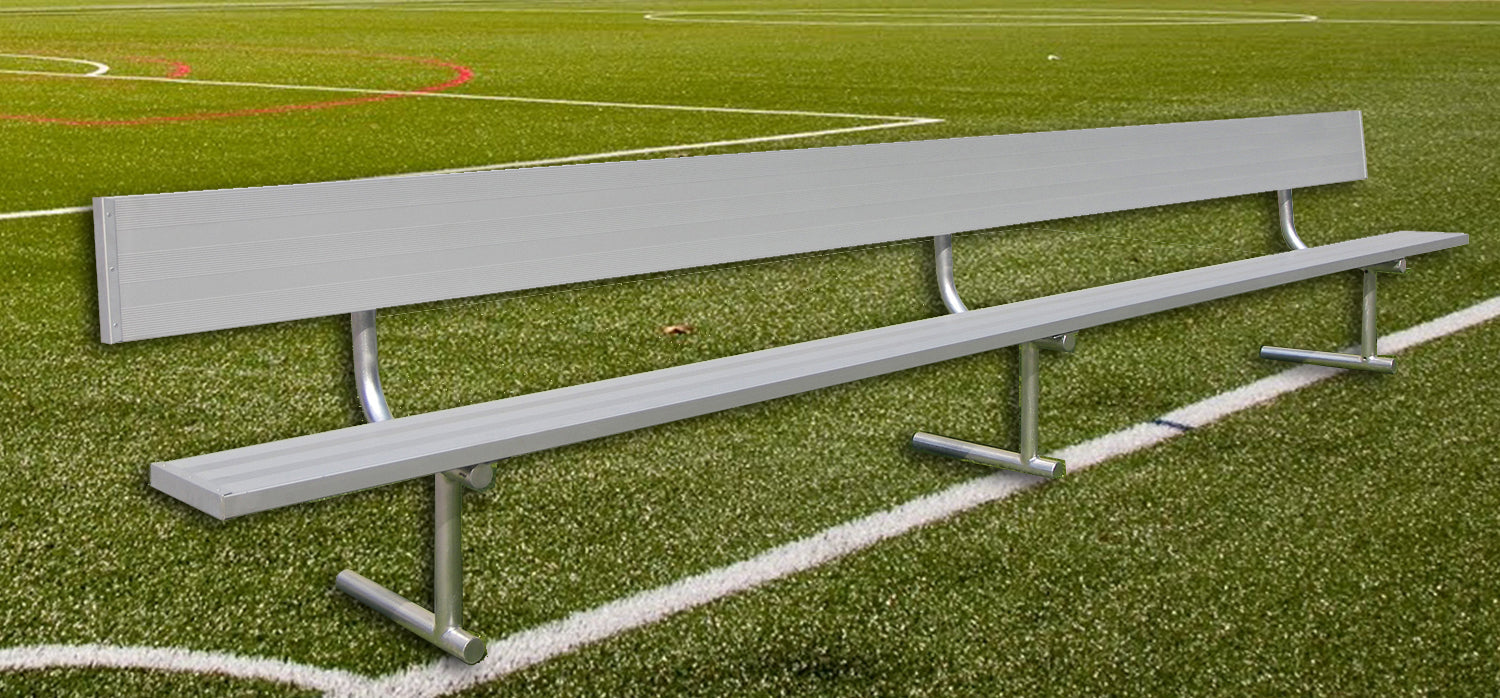 Gared Spectator 15′ Portable Bench with Back Gared