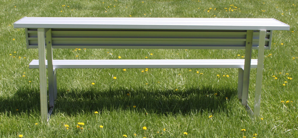 Gared Spectator 15′ Portable Bench with Shelf Gared