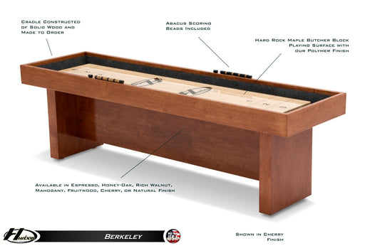 Hudson 9' Berkeley Shuffleboard Table