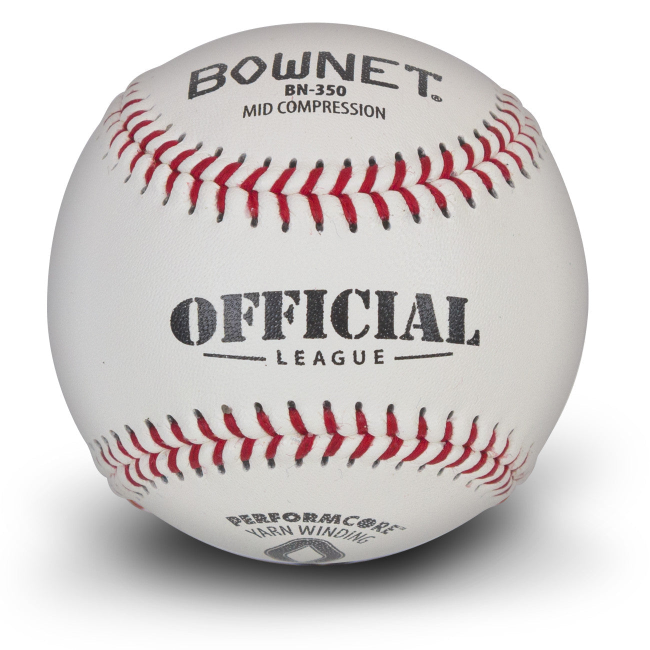 Bownet Mid-Compression PerformCore™ Baseballs (BN-350 MC) Bownet