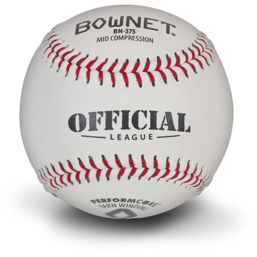 Bownet Low-Compression PerformCore™ Baseball Baseballs (BN-375 LC) Bownet