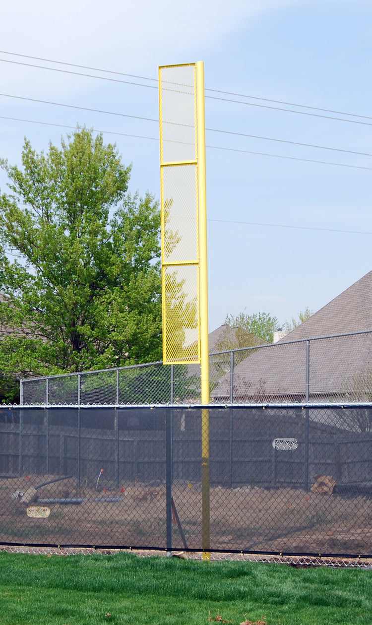 Gared Sports 30' Stadium Inground Foul Pole BSPOLE-30P (Pair) Gared