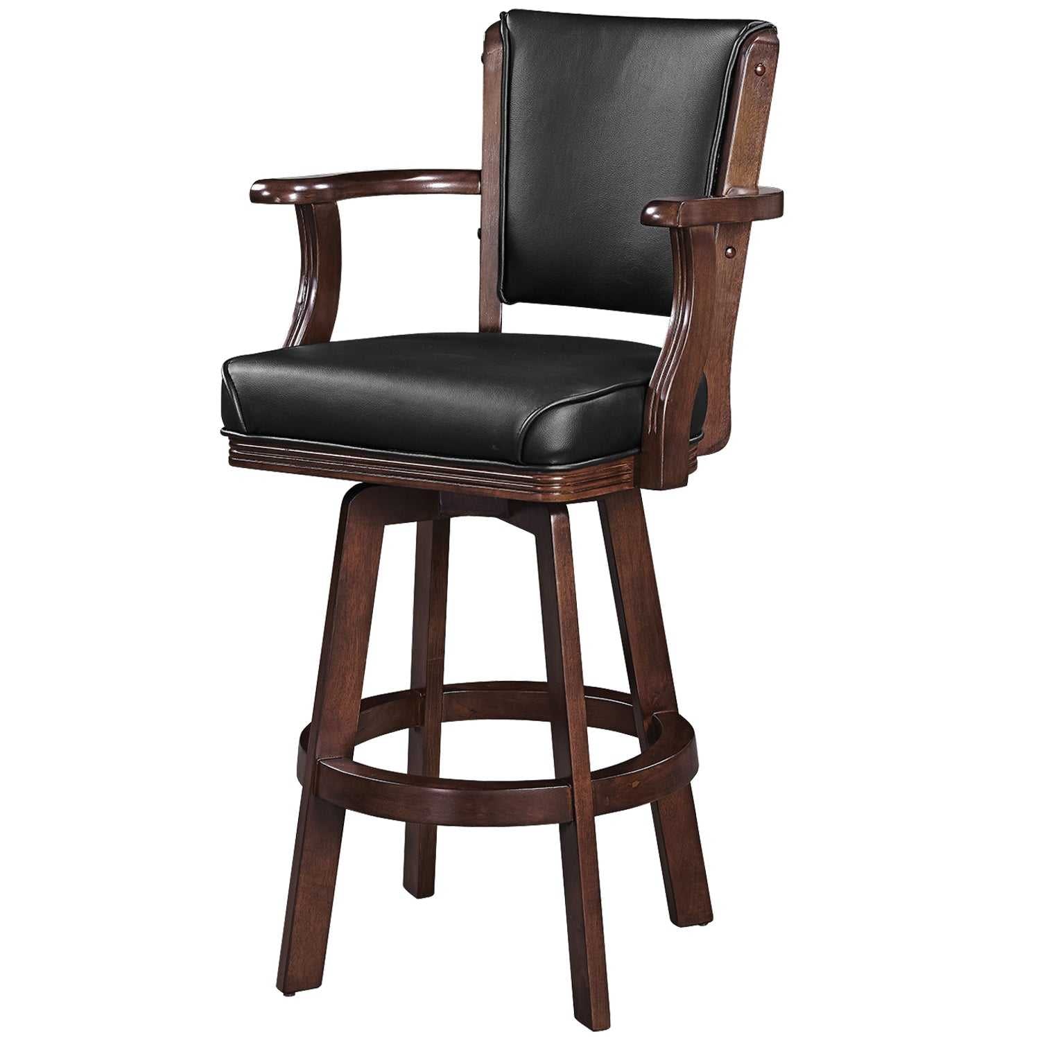 RAM Game Room Backed Bar Stool with Arms