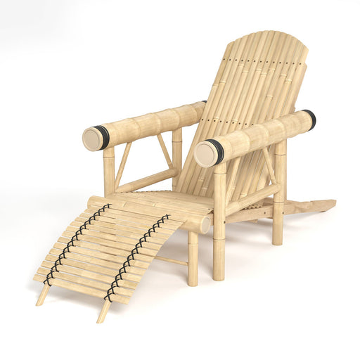 RAM Game Room Bamboo Tiki Lounge Chair