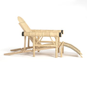 RAM Game Room Bamboo Tiki Lounge Chair