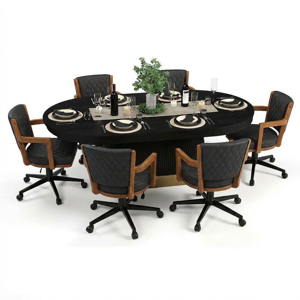 RAM Game Room Prohibition Texas Hold'em Poker Table