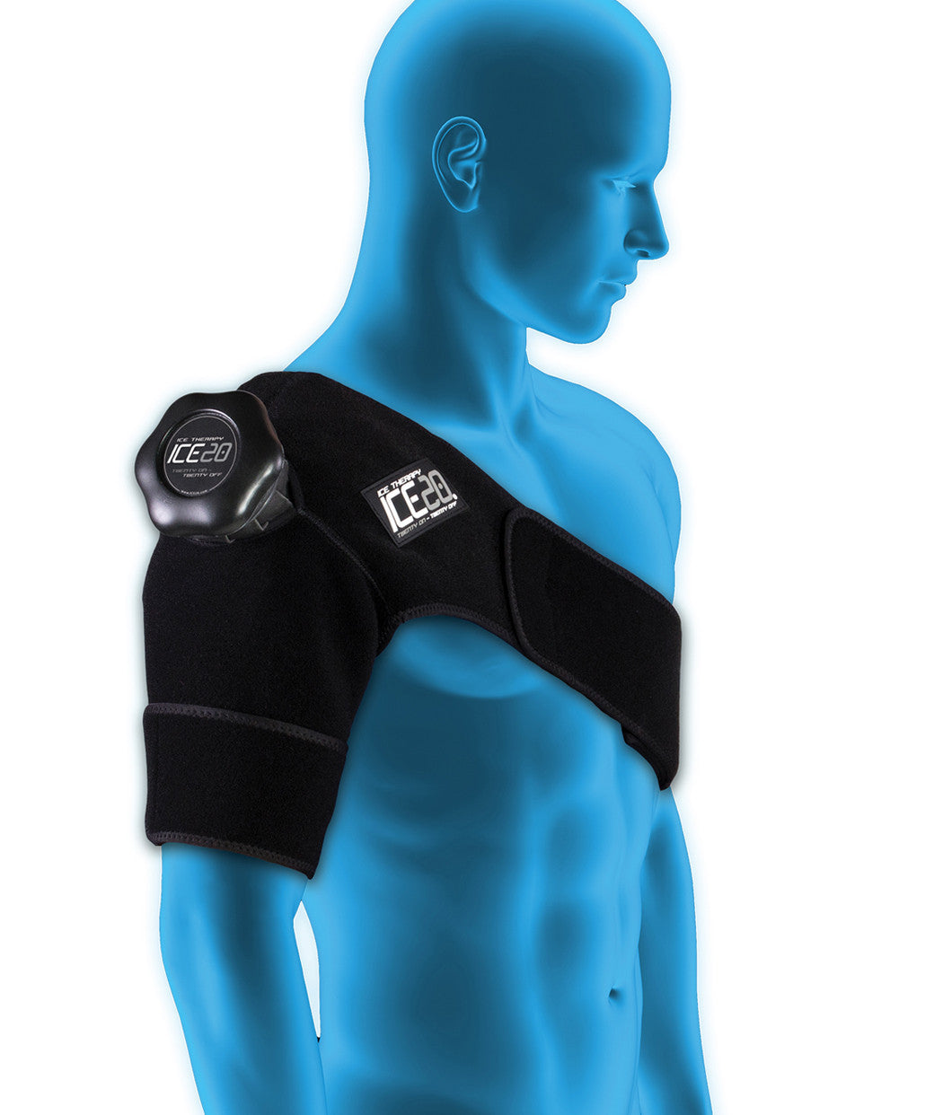 Bownet ICE20 Single Shoulder Ice Compression Wrap Bownet