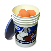 JUGS Bucket of Low Impact, Multi-Use Practice Softballs JUGS Sports