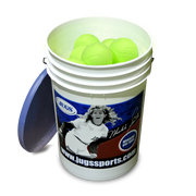 JUGS Bucket of JUGS Realistic-Seam Sting-Free Softballs JUGS Sports