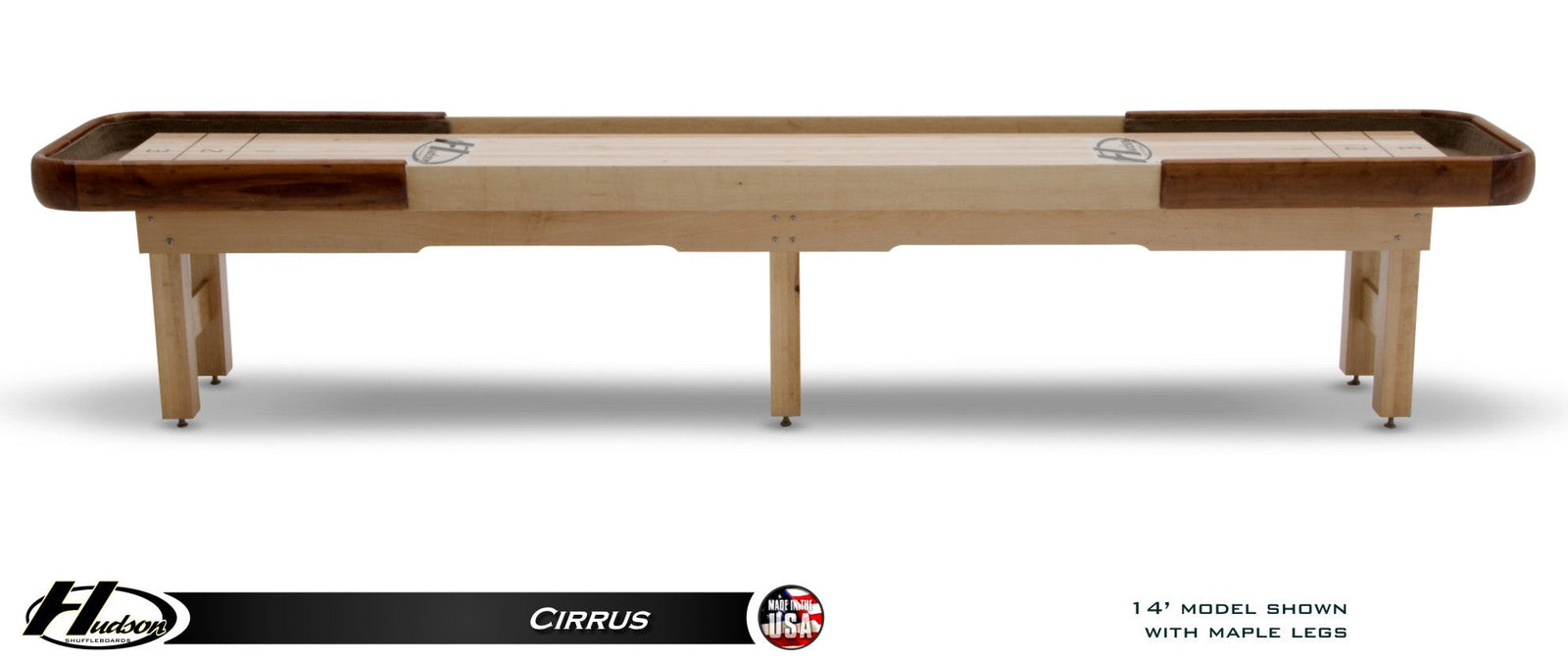 Hudson 16' Cirrus Shuffleboard Table