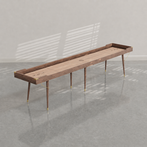 District Mills Cigar Shuffleboard Table