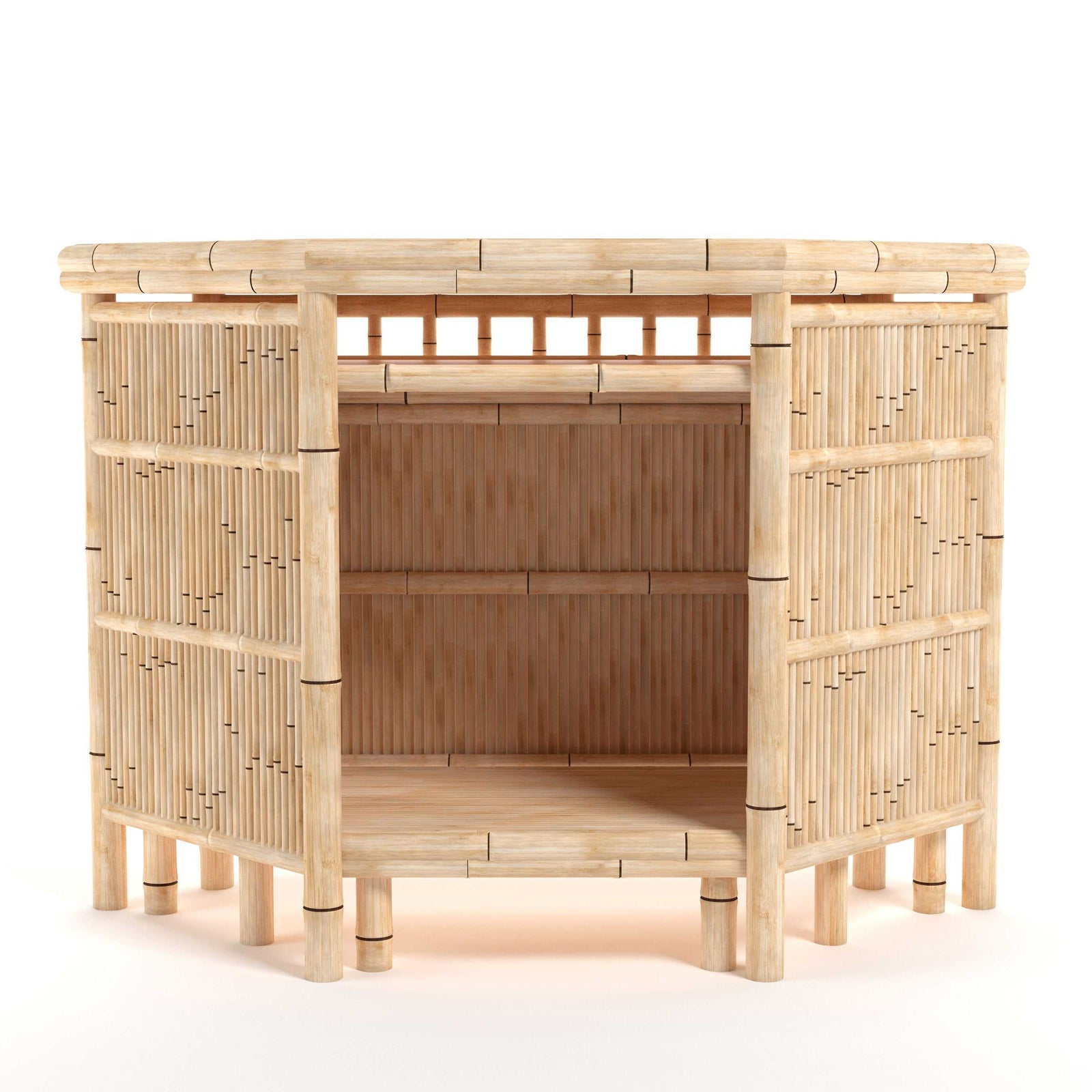 RAM Game Room Bamboo Tiki Bar