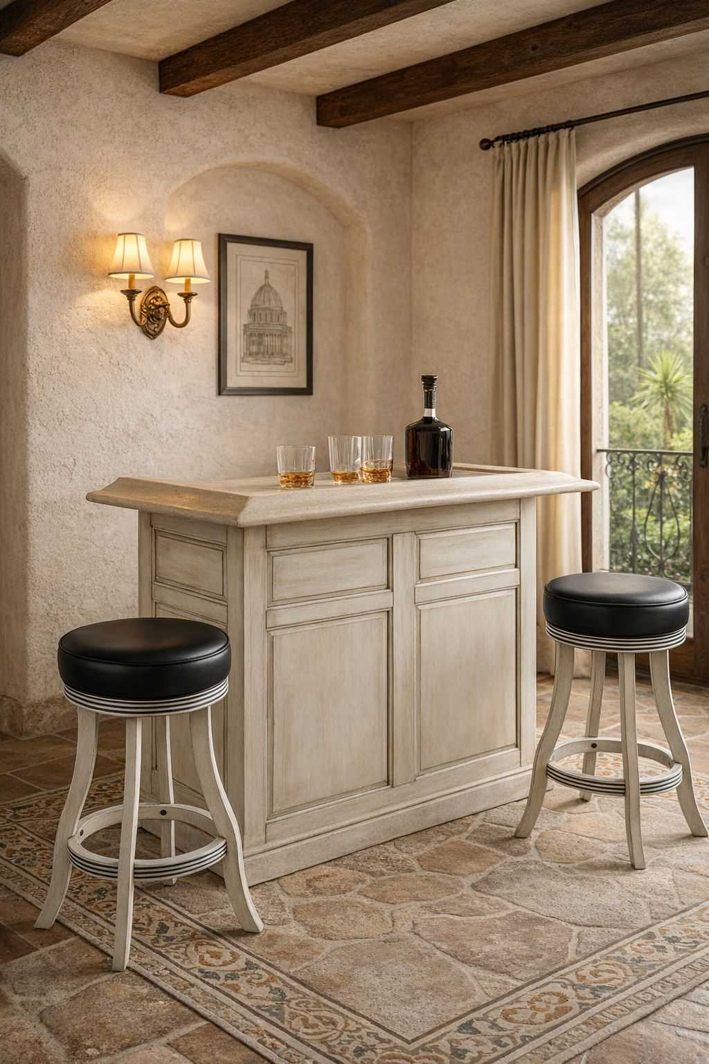 RAM Game Room Pub Series 60" Bar