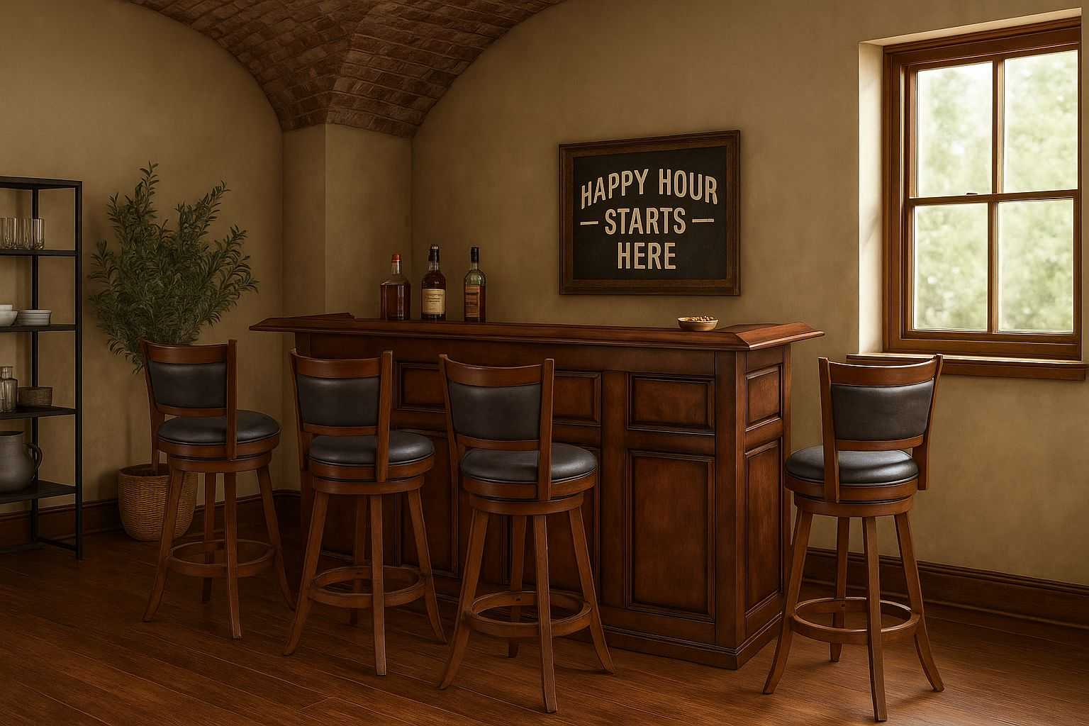 RAM Game Room Pub Series 84" Bar