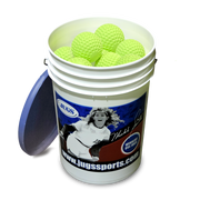 JUGS Bucket of JUGS Dimpled Sting-Free Softballs JUGS Sports