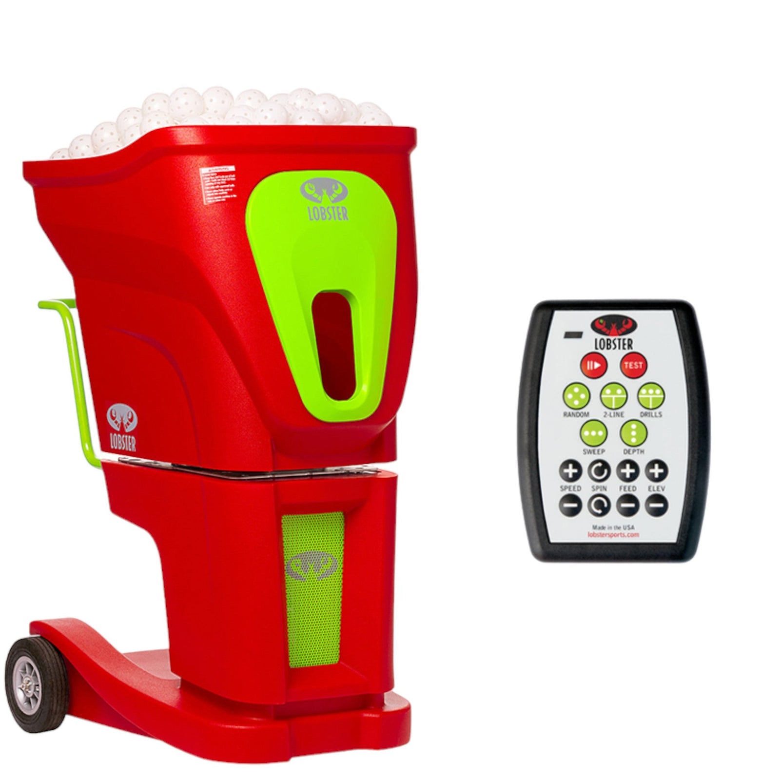 Lobster Pickle Phenom Commercial Pickleball Machine