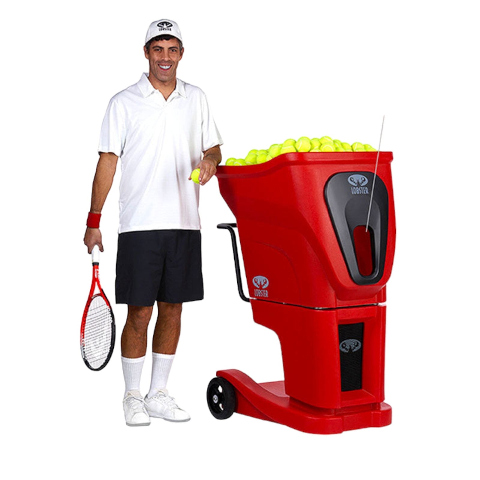 Lobster Phenom Two Commercial Tennis Ball Machine