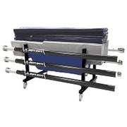 Jaypro Carbon Ultralite  Volleyball Net Center Upright System (3 in. Floor Sleeve) - NFHS, NCAA, USVBA Compliant Jaypro