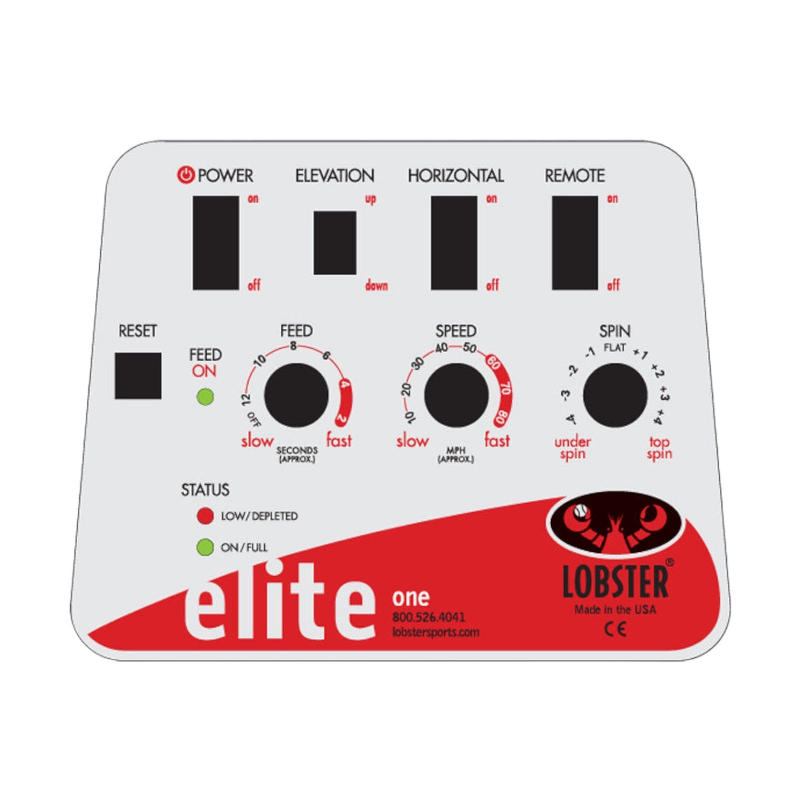 Lobster Elite One Tennis Ball Machine