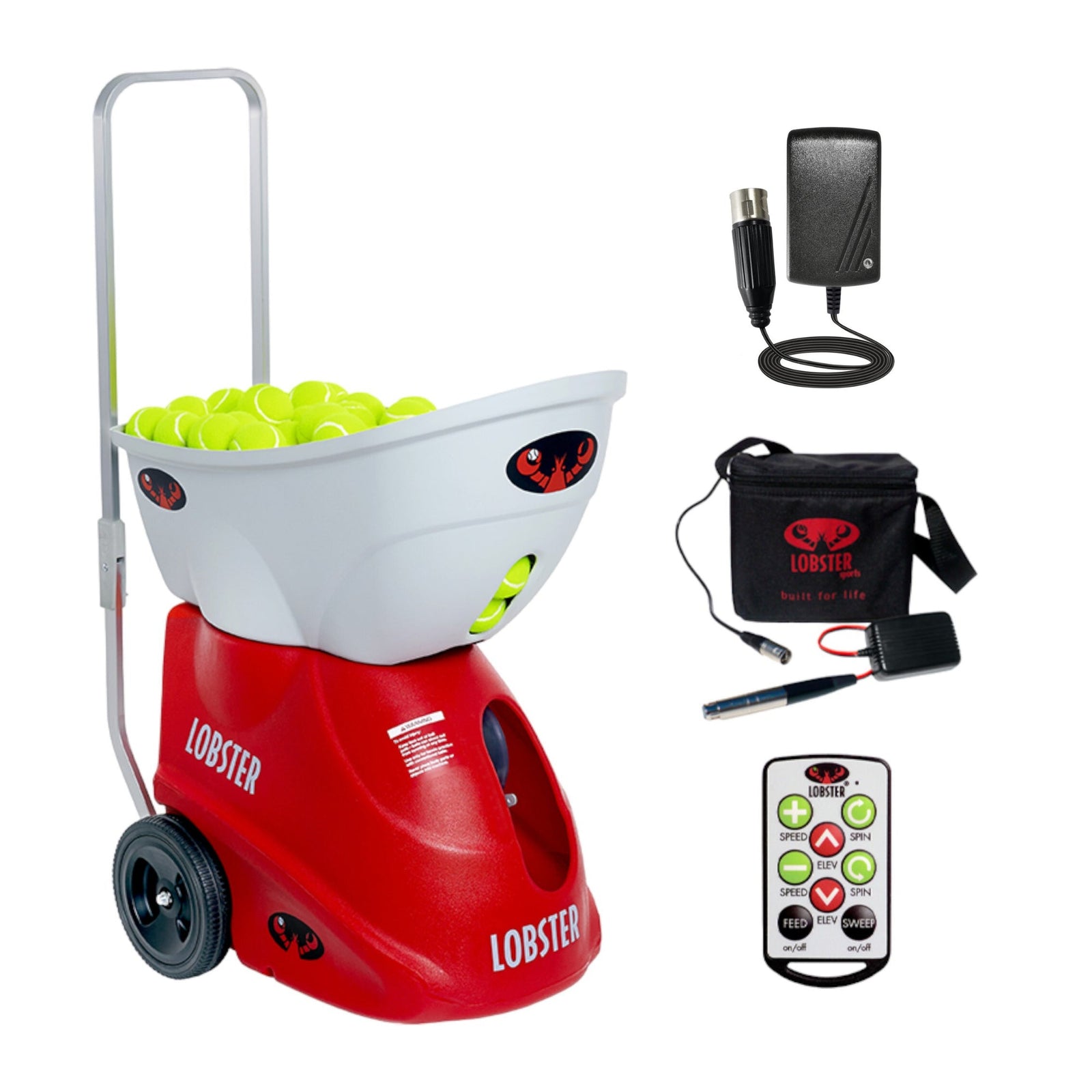 Lobster Elite Three Tennis Ball Machine