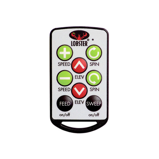 Lobster 10-function handheld remote control for Elite Two, Elite Three and Pickle Two ball machines