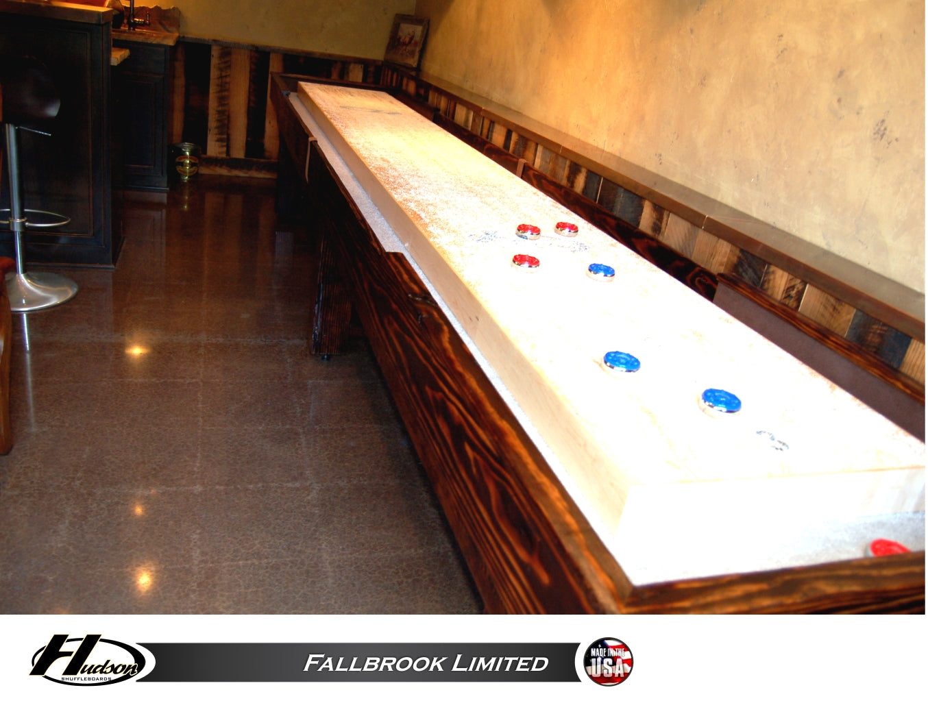 Hudson 12' Fallbrook Limited Shuffleboard Table
