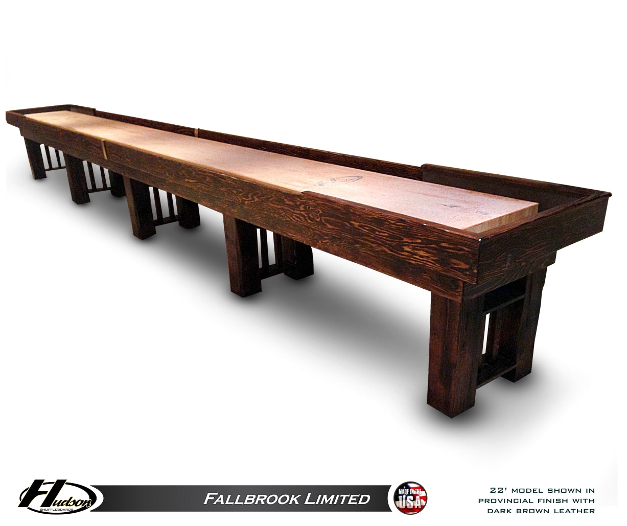 Hudson 12' Fallbrook Limited Shuffleboard Table