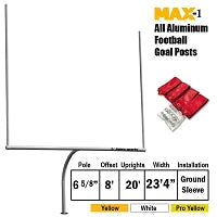 Jaypro H-Frame Football Goal Post Jaypro