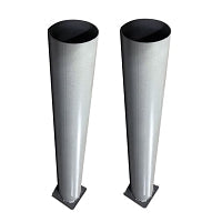 Jaypro Foul Poles - 12 ft. - Softball (Collegiate) (Semi-Permanent) Jaypro
