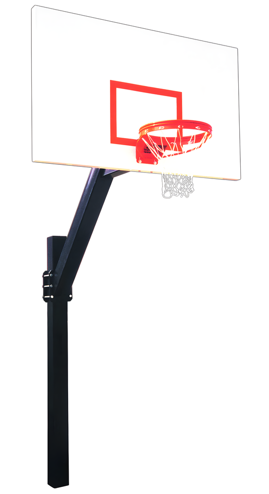 First Team Legend Excel In Ground Basketball Hoops- 42"X72" Steel
