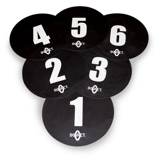 Bownet Volleyball Floor Targets, 6 Pack Bownet
