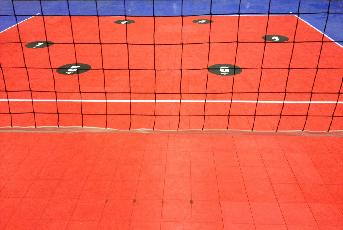 Bownet Volleyball Floor Targets, 6 Pack Bownet