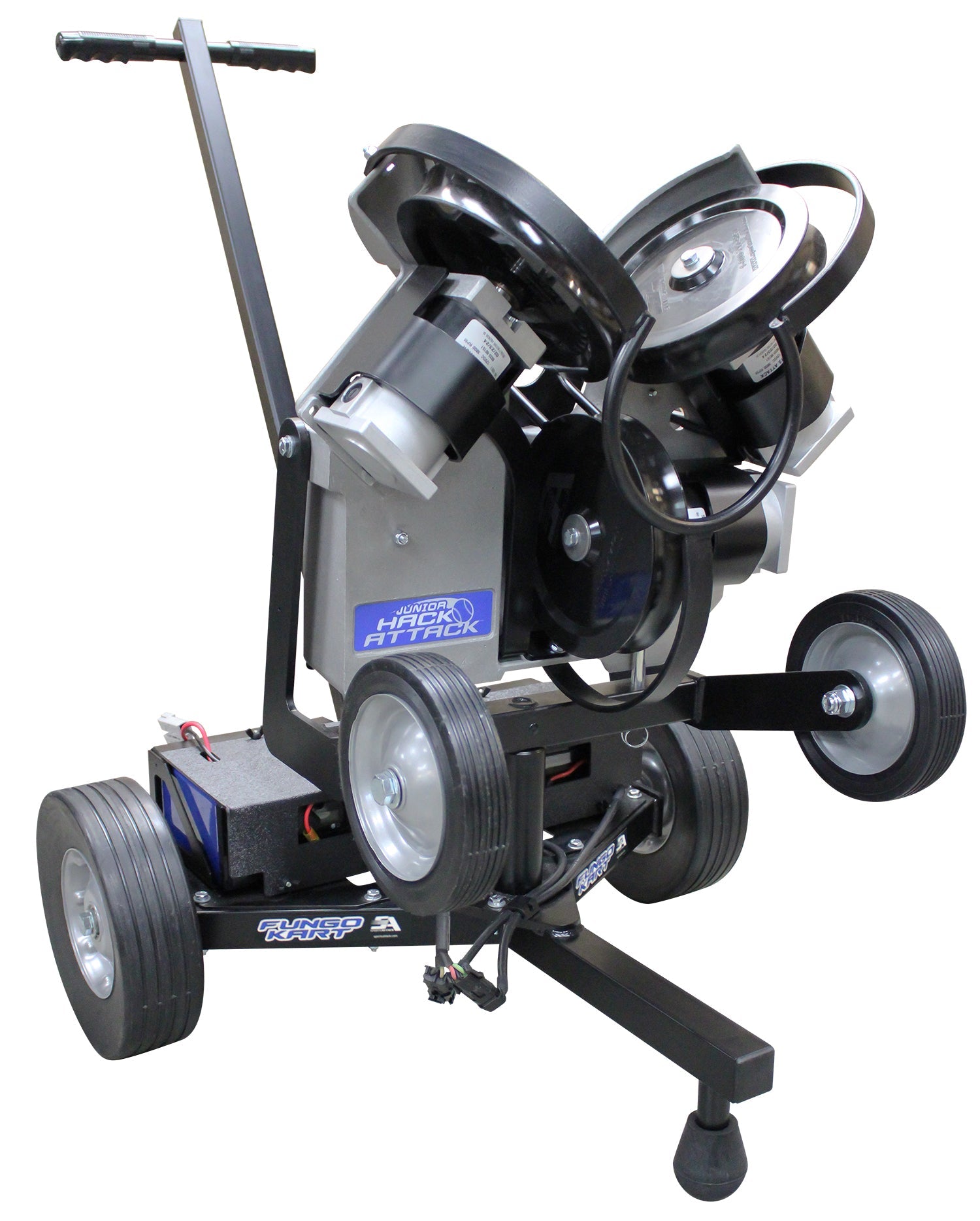 Sports Attack Junior Fungo Kart BB Machine Combo (DC Model) Sports Attack