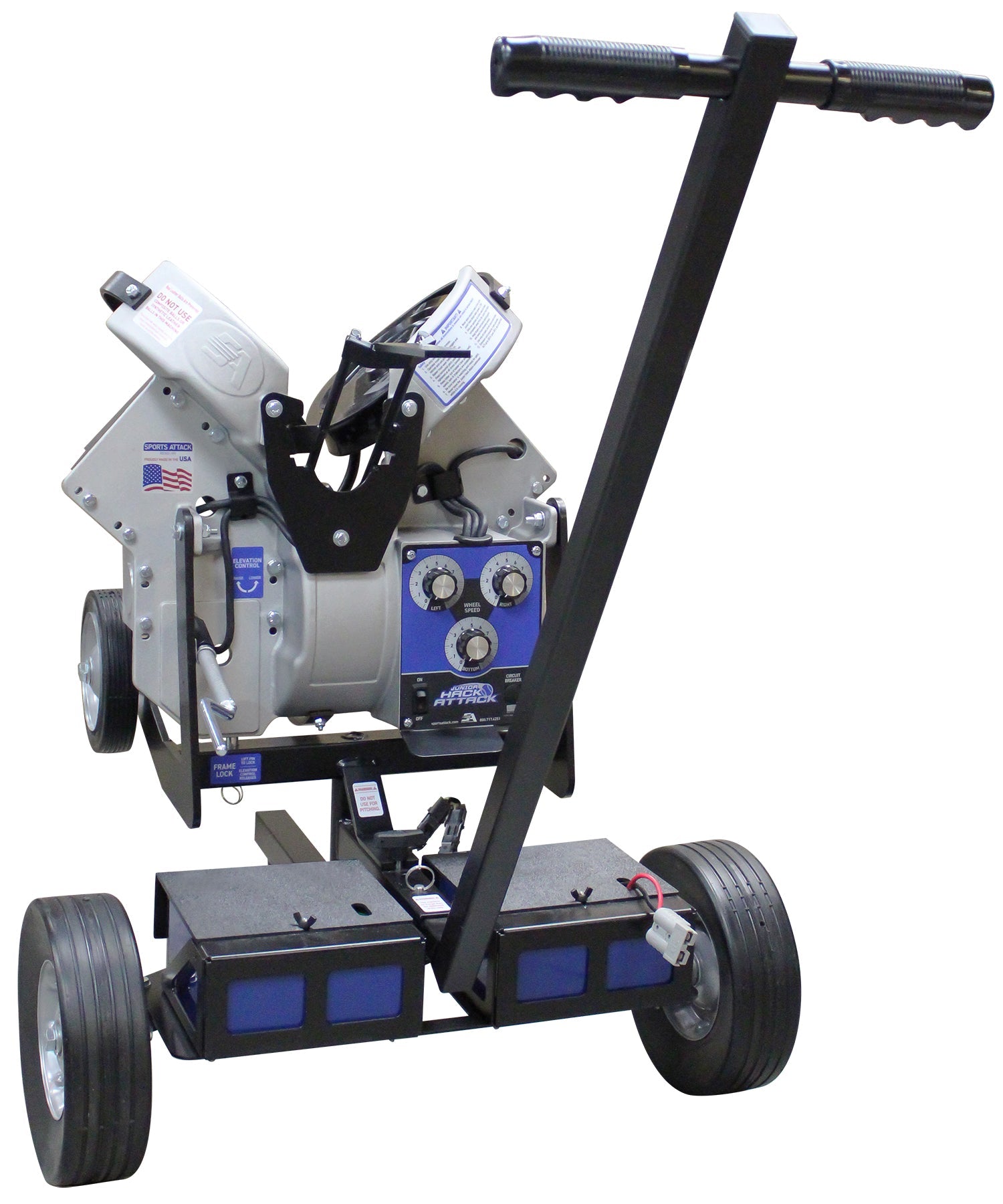 Sports Attack Junior Fungo Kart BB Machine Combo (DC Model) Sports Attack