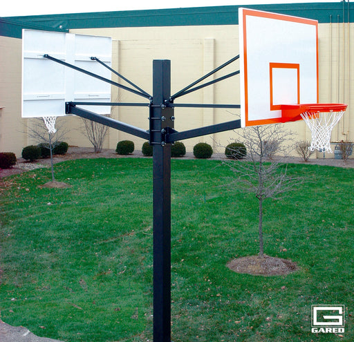 Gared Endurance®Dual Steel Playground Basketball System Gared