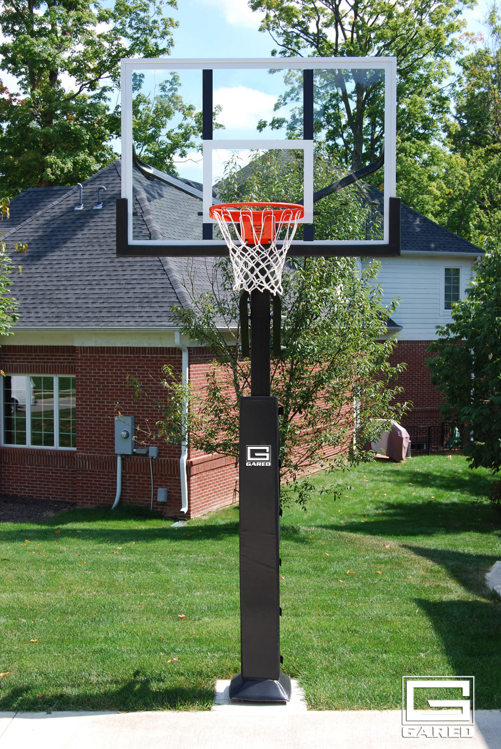 Gared Collegiate Jam Adjustable Basketball Hoop with Acrylic Board Gared
