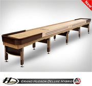 Hudson 16' Deluxe Hybrid Shuffleboard Table