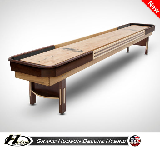 Hudson 9' Deluxe Hybrid Shuffleboard Table