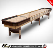 Hudson 12' Deluxe Hybrid Shuffleboard Table