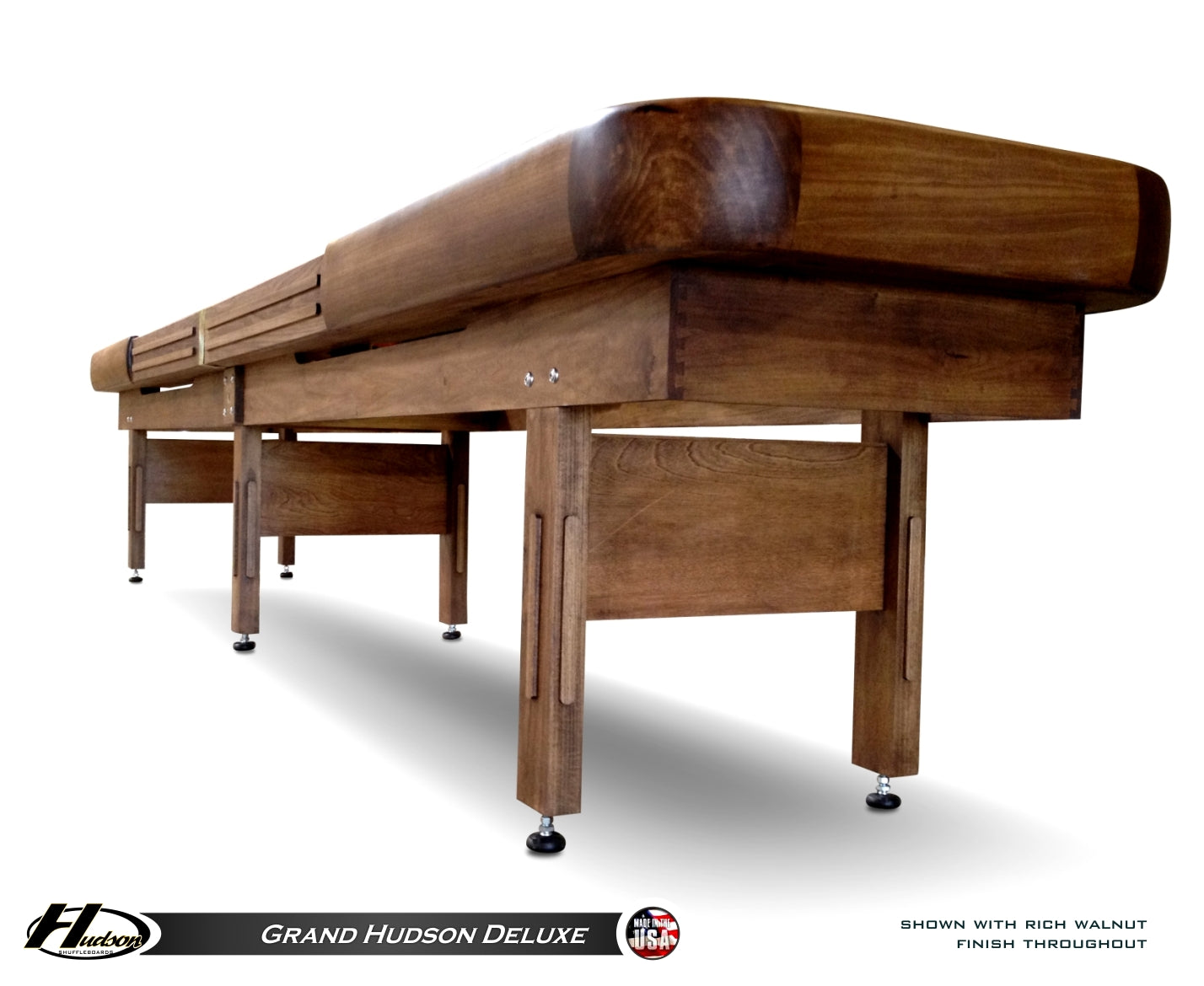 9' Grand Hudson Deluxe Shuffleboard Table