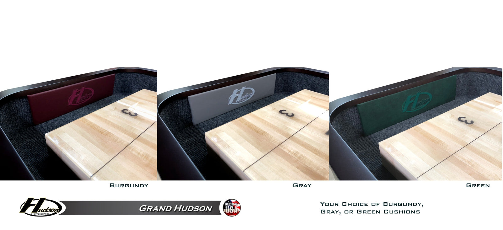 9' Grand Hudson Shuffleboard Table