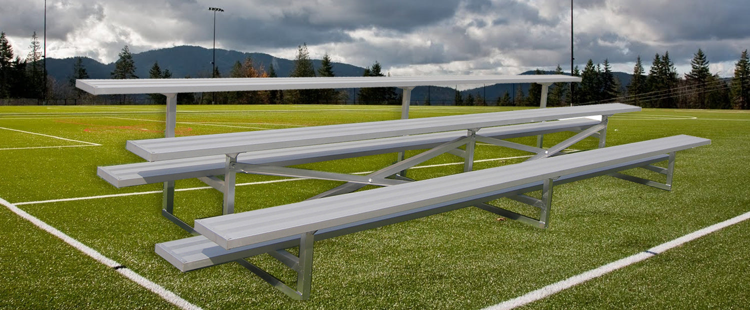 Gared Spectator Stationary 21′ Bleacher, 3 Row Gared